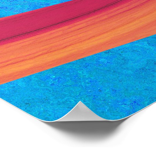 Hills on Ice Poster (Hoek)