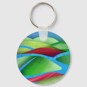 Hills on Ice Sleutelhanger (Voorkant)