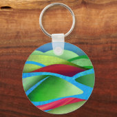 Hills on Ice Sleutelhanger (Achterkant)