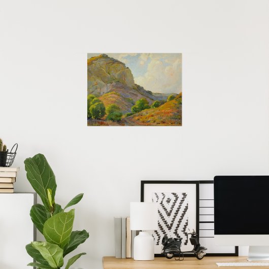 Hills - Rocky Path Poster (Thuiskantoor)