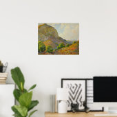 Hills - Rotsachtig Pad Poster (Thuiskantoor)
