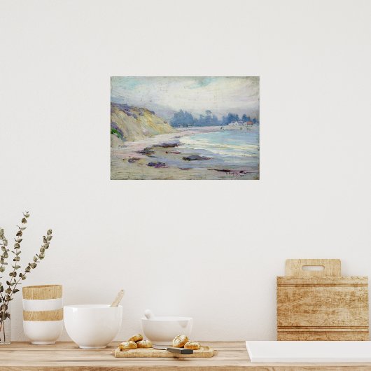 Hills - Zeegezicht Poster (Keuken)