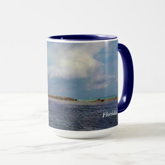Hillsboro Inlet Light Custom Mok (Voorkant rechts)