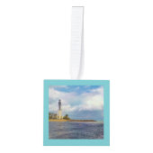 Hillsboro Inlet Light Kubus Ornament (Voorkant)