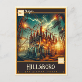 Hillsboro, Oregon | Antiek Briefkaart