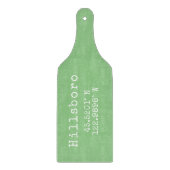 Hillsboro Oregon Latitude Longitude Snijplank (Voorkant)