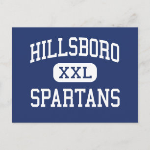 Hillsboro - Spartans - High - Hillsboro Oregon Briefkaart