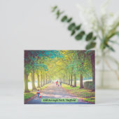 Hillsborough Park, Sheffield Briefkaart (Staand voorkant)