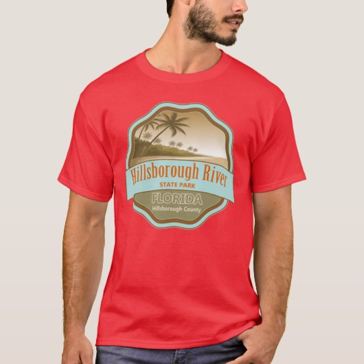 Hillsborough River State Park Hillsborough County  T-shirt (Voorkant)