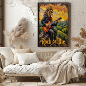 Hillside Blues: Lion's Epic Poster