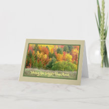 HILLSIDE BURSTING MET AUTUMN KLEUR/HET WISSEN VAN 