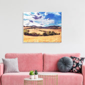 Hillside Harmony Canvas Afdruk (Insitu (Woonkamer))