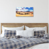 Hillside Harmony Canvas Afdruk (Insitu (Slaapkamer))