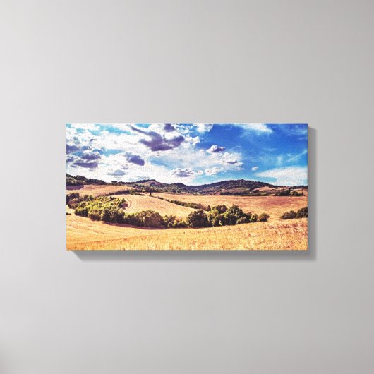Hillside Harmony Canvas Afdruk (Voorkant)