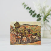 Hillside in Provence door Paul Cezanne Briefkaart (Staand voorkant)