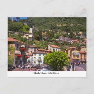 Hillside, Lake Como Briefkaart