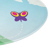 HILLSIDE MET BUTTERFLES EN STROMEN SNIJPLANK (Hoek)