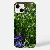 Hillside of Early Spring Flowers Landscape Case-Mate iPhone Case (Achterkant)
