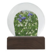 Hillside of Early Spring Flowers Landscape Sneeuwbol (Voorkant)