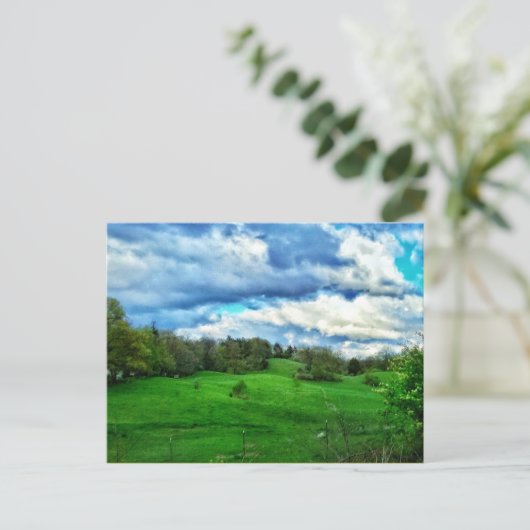 HILLSIDE PASTURE BRIEFKAART (Staand voorkant)