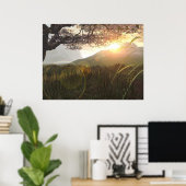 Hillside Poster (Thuiskantoor)