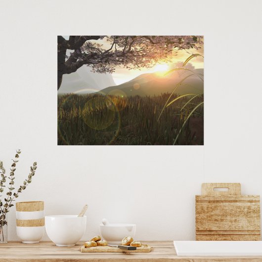 Hillside Poster (Keuken)