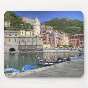 Hillside, stad Vernazza, Cinque Terre, Liguria Muismat