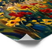 Hillside Village Landschaps poster (Hoek)