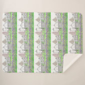 Hilltop Boerderij Sherpa Blanket Sherpa Deken (Voorkant (horizontaal))