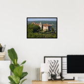Hilltop Chateau Poster (Thuiskantoor)