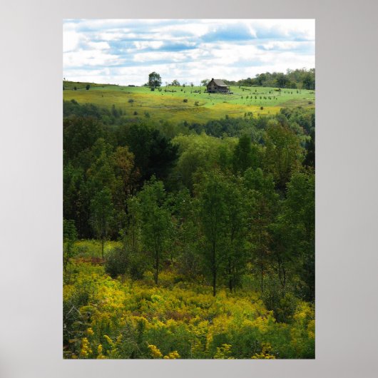 Hilltop House Poster (Voorkant)