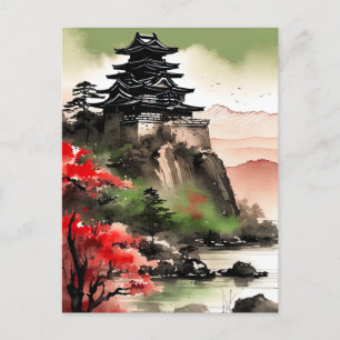 Hilltop Soevereiniteit, Majestueuze Japanse Citade Briefkaart