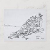Hilltop Village of Nonza | Corsica, Frankrijk Briefkaart (Voorkant)