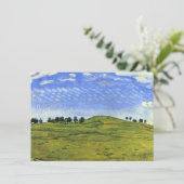 Hilly Landscape With Ravens beroemd gemaakt door F Kaart (Staand voorkant)