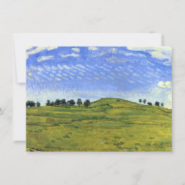 Hilly Landscape With Ravens beroemd gemaakt door F Kaart