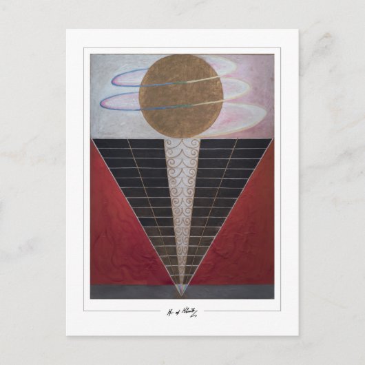 Hilma af Klint #142 - Fijne Kunst Briefkaart (Voorkant)