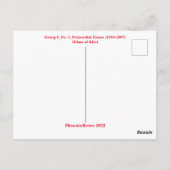 Hilma af Klint abstract art Briefkaart (Achterkant)