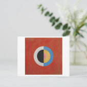 Hilma af Klint abstract art Briefkaart (Staand voorkant)