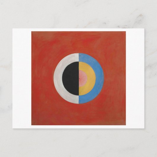 Hilma af Klint abstract art Briefkaart (Voorkant)