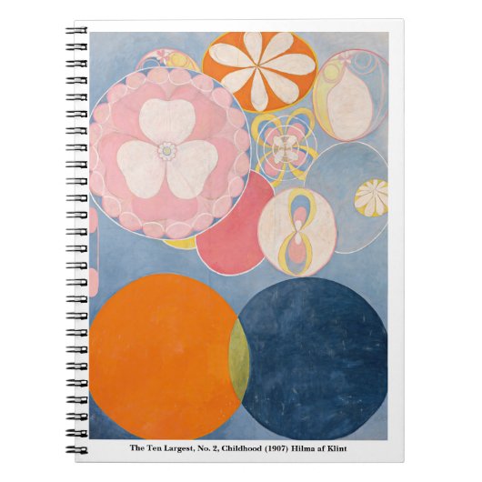 Hilma af Klint abstract art Notitieboek (Voorkant)