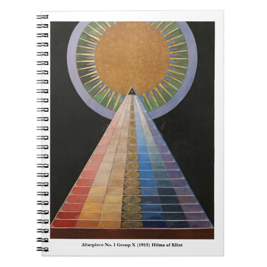 Hilma af Klint abstract art Notitieboek (Voorkant)
