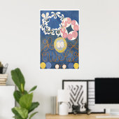 Hilma Af Klint Abstract Art Poster Indigo (Thuiskantoor)