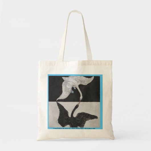 Hilma af Klint abstracte art Canvas tas (Voorkant)