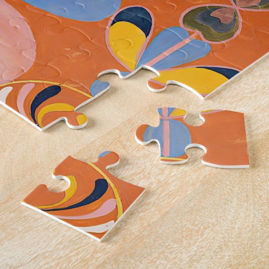 Hilma af Klint Abstracte  Kunst Legpuzzel (Zijkant)