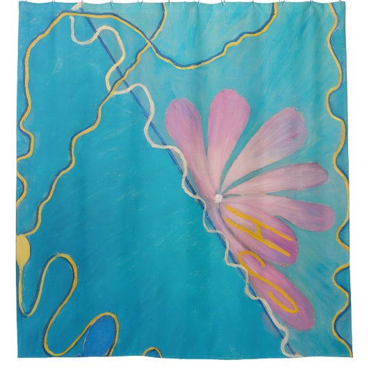 Hilma af Klint | Abstracte liefde - Eros I Douchegordijn (Voorkant)