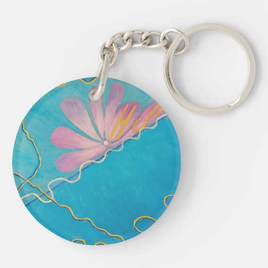 Hilma af Klint | Abstracte liefde - Eros I Sleutelhanger (Achterkant)