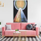 Hilma af Klint - ALTAAR SCHILDERIJ 1915 Canvas Afdruk (Insitu (Woonkamer))