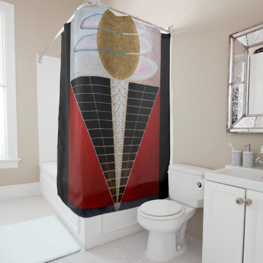 Hilma af Klint - Altaarstuk II Douchegordijn (In situ)