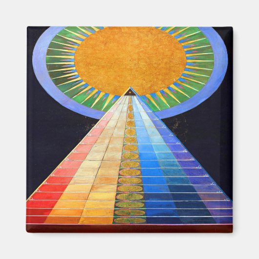 Hilma af Klint altaarstuk Magneet (Voorkant)