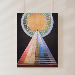 Hilma Af Klint, altaarstuk nr. 1, Abstracte kunst Foto Afdruk